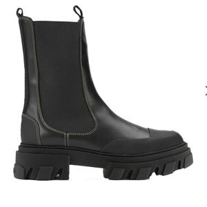 GANNI MID CHELSEA BOOTS LUG